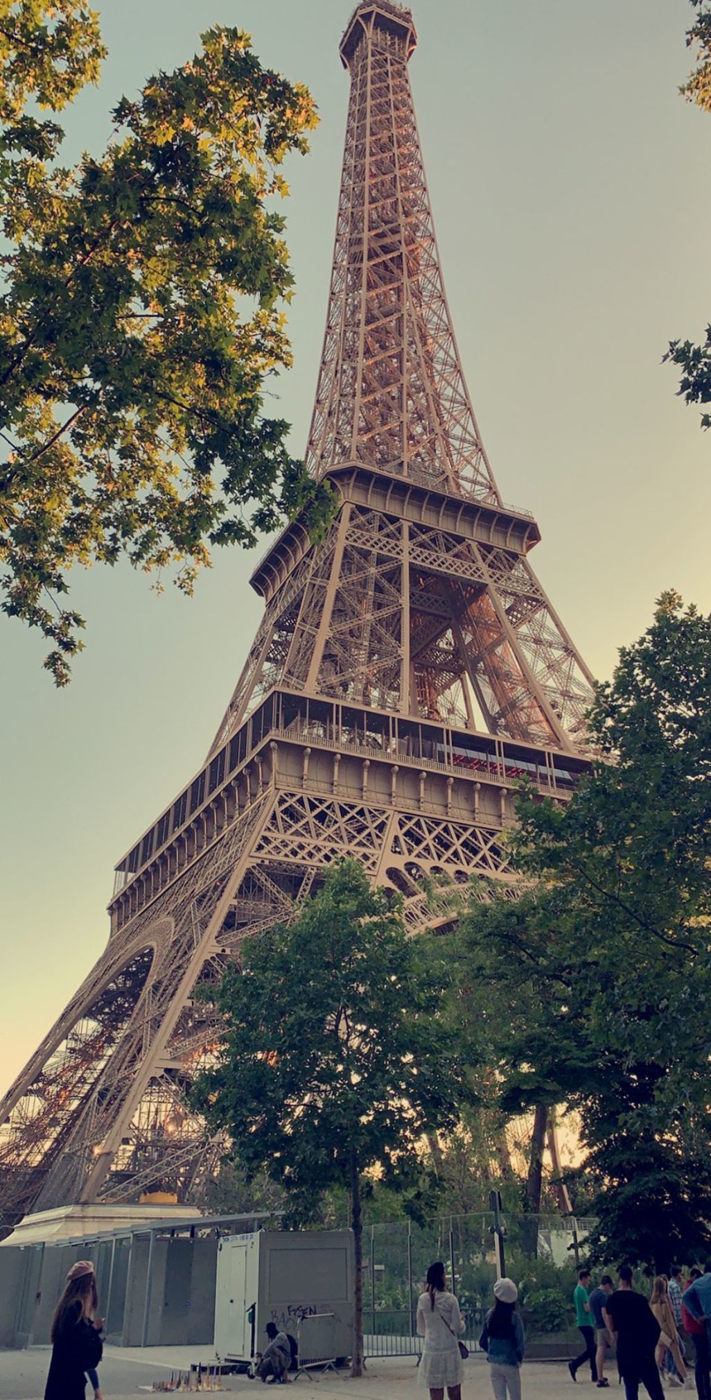Summer at Paris' Eiffel Tower